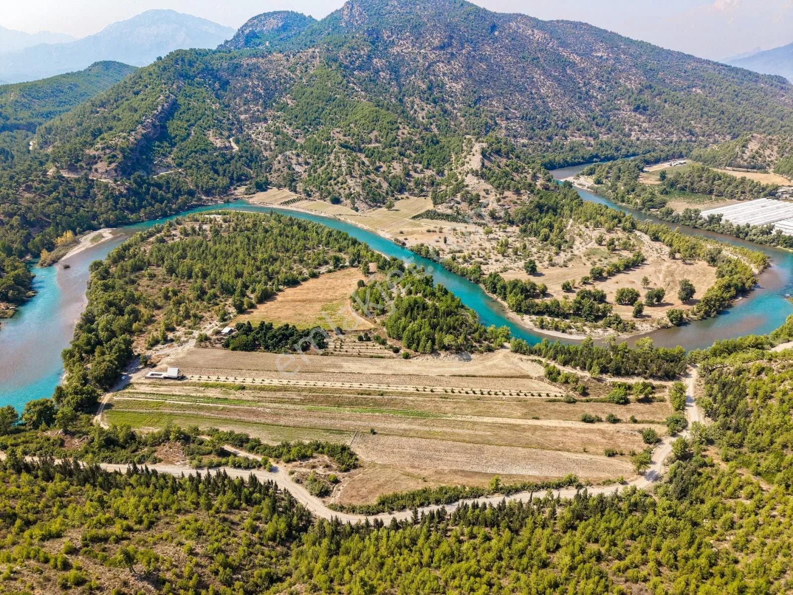 Manavgat Köprüçaya Cephe Satılık 3.525 M2 Tarla